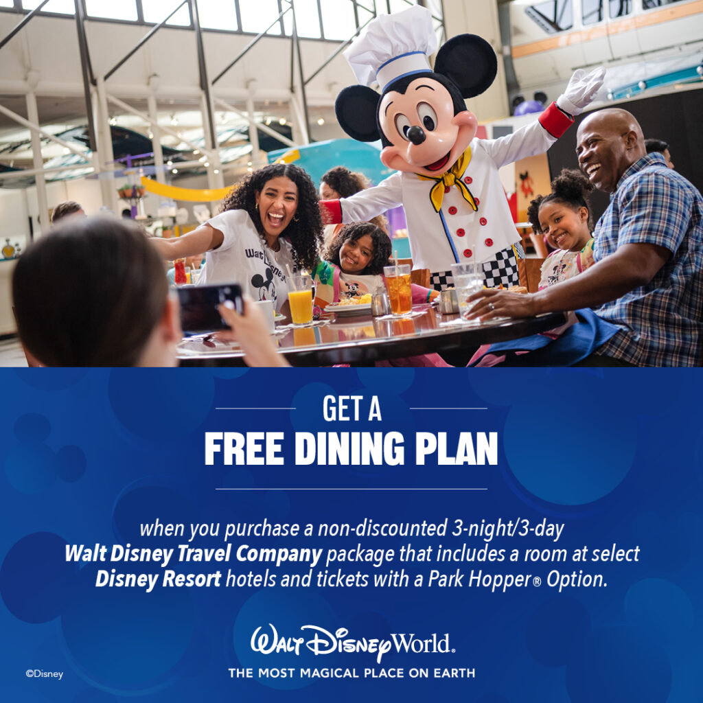 Disney World Free Dining